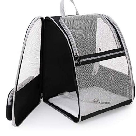 Two fully ventilated small animal pet carrier - His and Hers (Set) - Picture 2 of 11